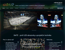 Tablet Screenshot of daite.cz